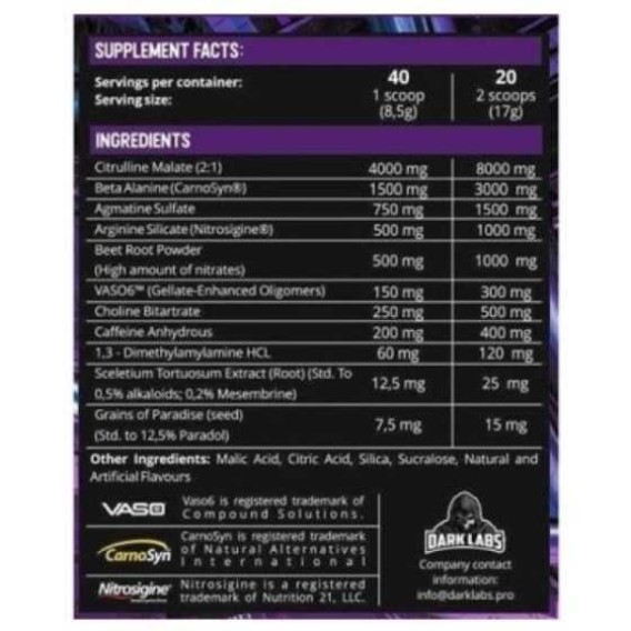 2x DARK LABS - CRACK Dark Labs